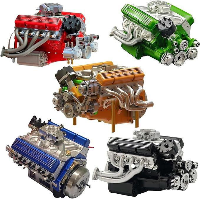 🔥Last 4 hours Sale: Save 89%-Gasoline OHV V8 Small-block Engine Model Kits