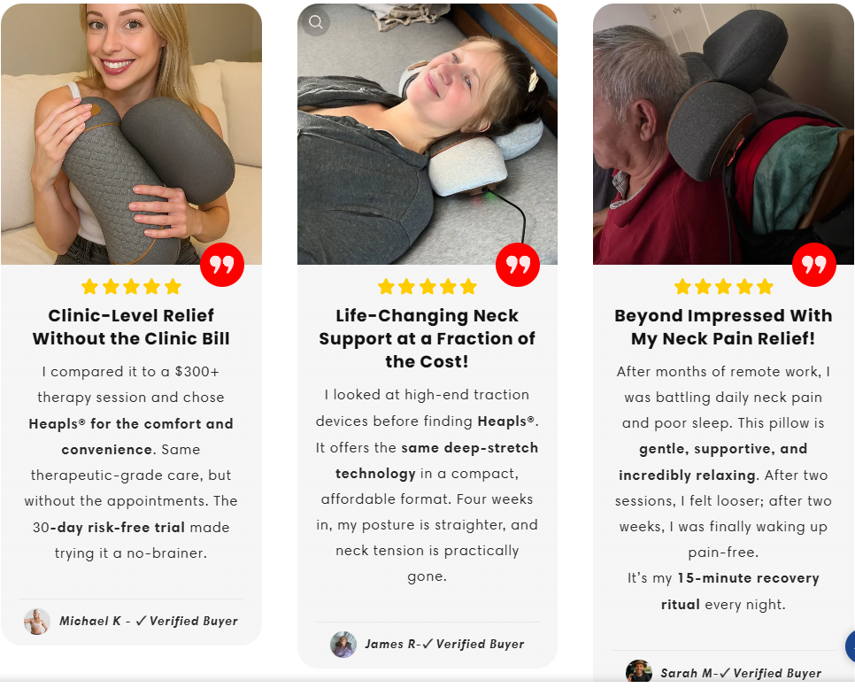🔥70% OFF🔥 3 In 1 Neck Massage Pillow