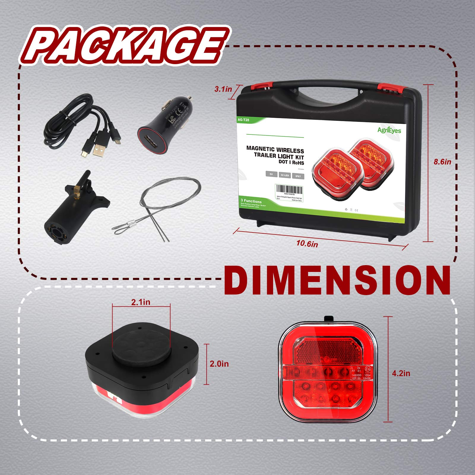 🎉Last Day Promotion 59% OFF🔥 - Wireless Trailer Lights