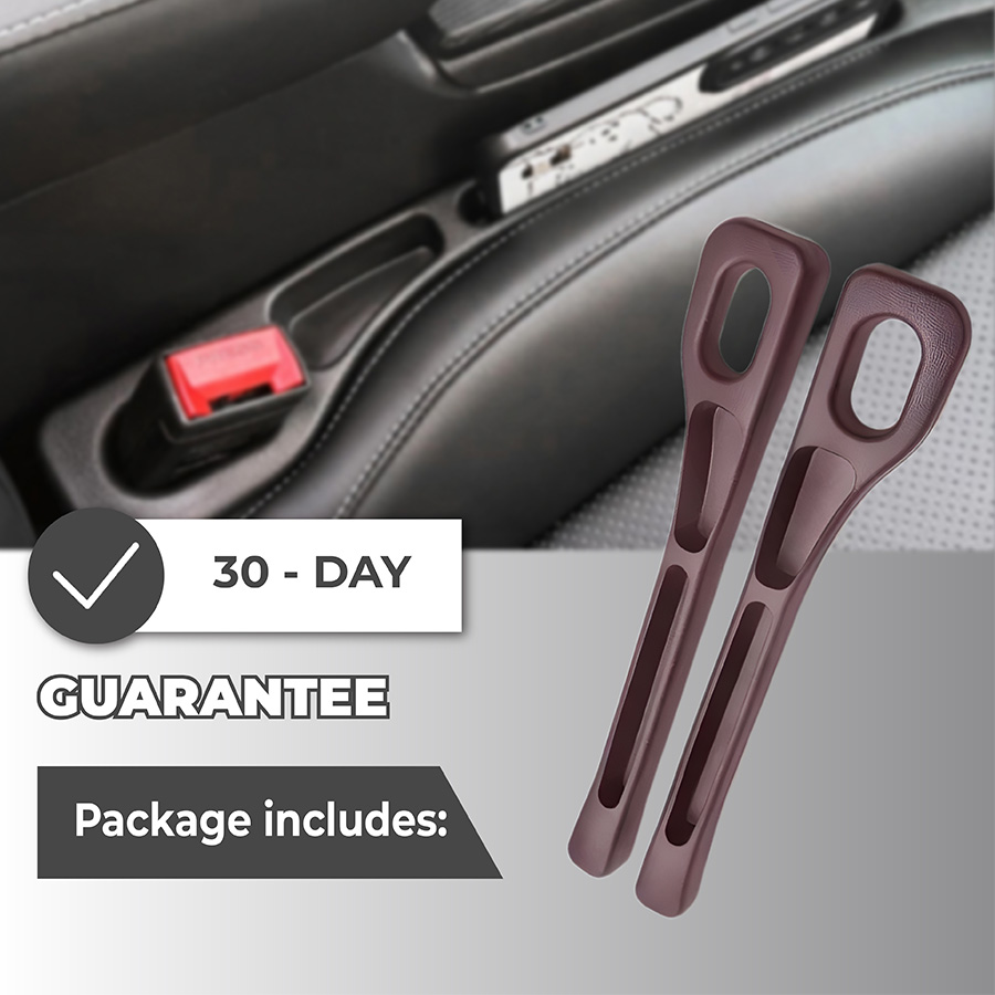 🔥Last Day 50% OFF🔥 Universal Car Seat Gap Filler Strip – Anti-Drop Pad with Seatbelt Slot