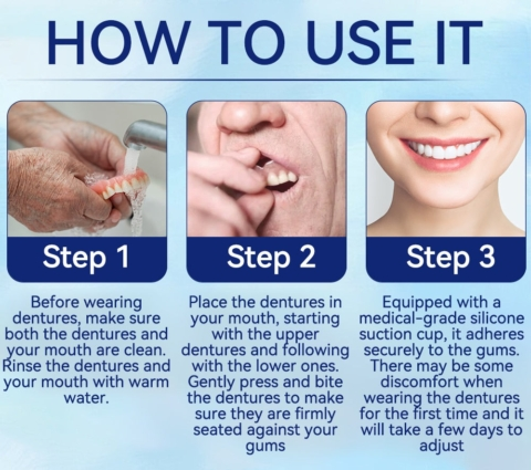 NESLEMY-🦷Advanced Customized Full Denture Set🦷 (⏰Limited time discount last 30 minutes⏰)