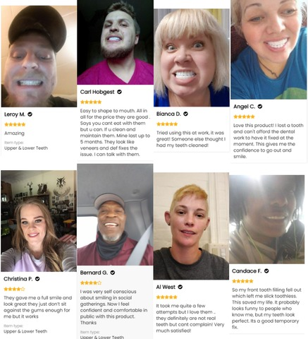 NESLEMY-🦷Advanced Customized Full Denture Set🦷 (⏰Limited time discount last 30 minutes⏰)