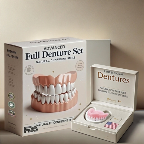 NESLEMY-🦷Advanced Customized Full Denture Set🦷 (⏰Limited time discount last 30 minutes⏰)