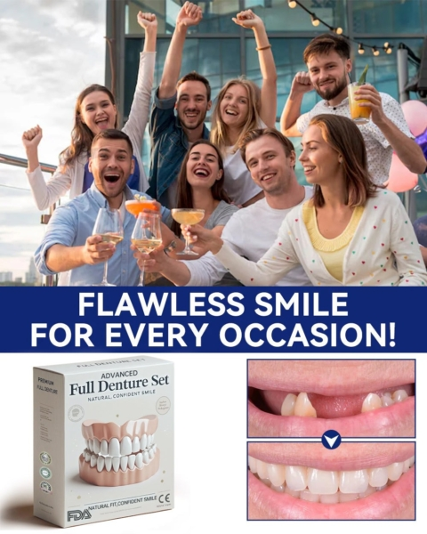 NESLEMY-🦷Advanced Customized Full Denture Set🦷 (⏰Limited time discount last 30 minutes⏰)